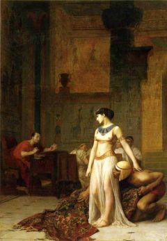 Gerome Jean-leon Caesar And Cleopatra 1866