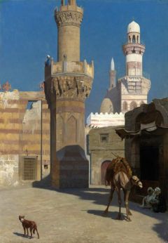 Gerome Jean-leon Devant La Mosquee