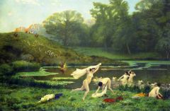 Gerome Jean-leon Diane Et Acteon Ca. 1895