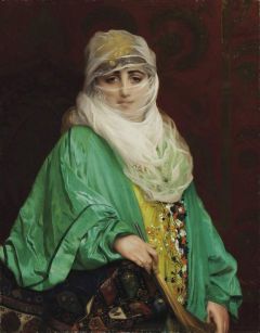 Gerome Jean-leon Femme De Constantinople Debout 1876