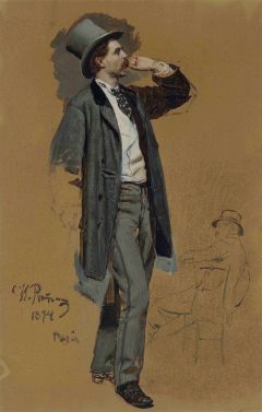 Gerome Jean-leon Gentleman Standing And Jean-leon Gerome