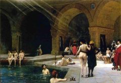 Gerome Jean-leon Grande Piscine De Brousse 1885