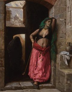 Gerome Jean-leon Jeune Fille Du Caire 1873