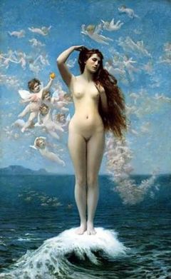 Gerome Jean-leon La Naissance De Venus