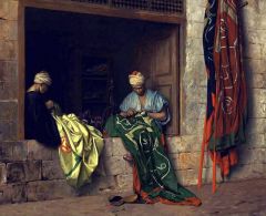 Gerome Jean-leon Les Fabricants De Drapeaux