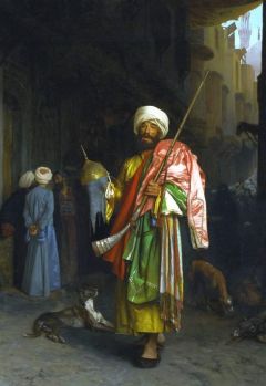 Gerome Jean-leon Marchand Ambulant Au Caire