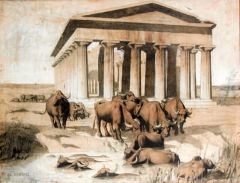Gerome Jean-leon Paestium 1851