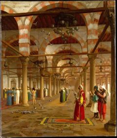 Gerome Jean-leon Prayer In The Mosque 1871