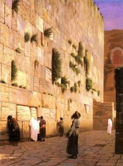 Gerome Jean-leon Solomon S Wall Jerusalem