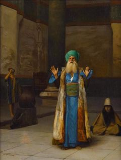 Gerome Jean-leon Sultan Persan En Priere 1887