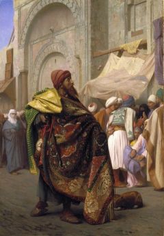 Gerome Jean-leon The Carpet Merchant Of Cairo 1869