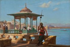 Gerome Jean-leon The Harem In The Kiosk Ca. 1870-75