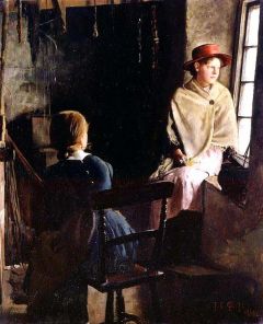 Gotch Thomas Cooper A Cottage Interior Newlyn 1884