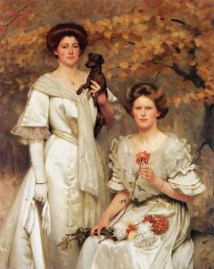 Gotch Thomas Cooper Hilda And Margaret Daughters Of Professor Sir Edward Poulton