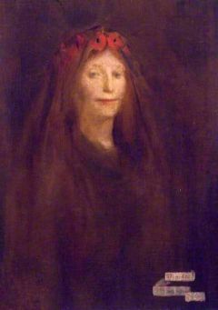 Gotch Thomas Cooper Study For Death The Bride 1894