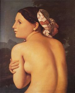 Ingres Demi Profil De Baigneuse