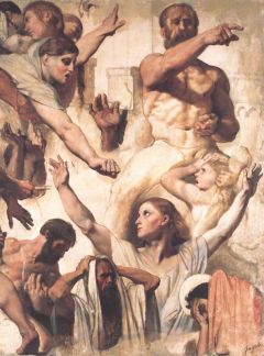Ingres Etude Du Martyre De Saint Symphorien