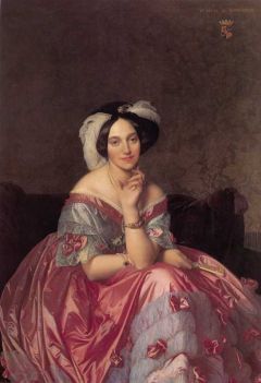 Ingres La Baronne James De Rothschild
