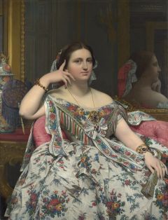 Ingres Madame Moitessier Assise