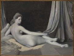 Ingres Odalisque En Grisaille