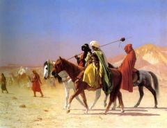 JL Gérome, Arabes traversants le désert