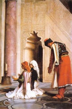JL Gérome, Jeunes Grècques à la mosquéee