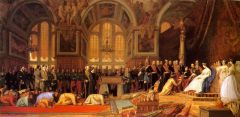 JL Gérome, La réception de l'ambassadeur du Siam à Fontainebleau