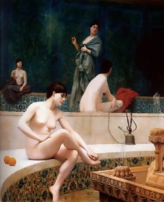 JL Gérome, Le bain au harem