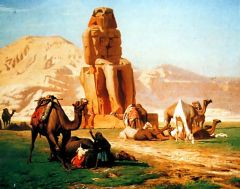 JL Gérome, Le colosse de Memnon