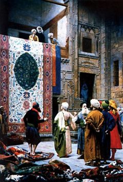 JL Gérome, Le marchand de tapis