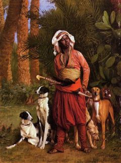 JL Gérome, Le nègre chef de horde