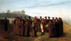JL Gérome, Loisirs dans un camp Russe