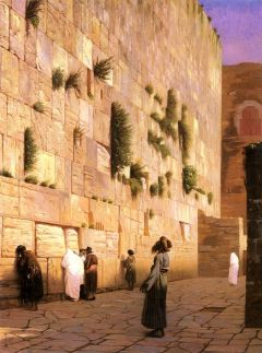JL Gérome, Mur des lamentations à Jérusalem