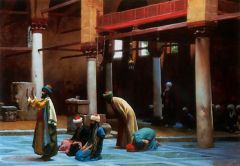 JL Gérome, Prière à la mosquée