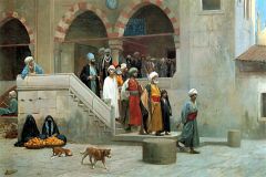 JL Gérome, Sortie de la mosquée