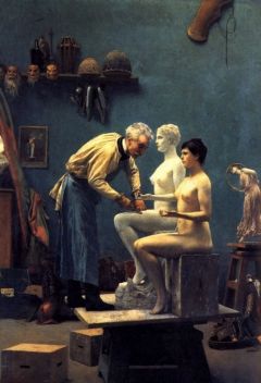 JL Gérome, Travail du marbre