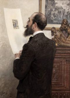 Mathey Paul The Connoisseur Possibly Erastene Ramiro