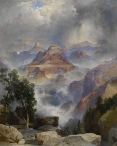 Moran Thomas A Showery Day Grand Canyon 1919