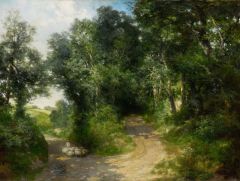 Moran Thomas Cockington Lane Near Torquay England 1910