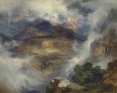 Moran Thomas Grand Canyon Of Arizona At Sunrise