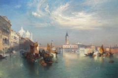 Moran Thomas The Entrance To The Grand Canal 1900