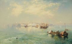 Moran Thomas Vera Cruz Harbor Mexico 1884