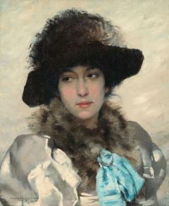 Pearce Charles Sprague Beatrix Ca. 1882