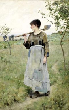 Pearce Charles Sprague Home From The Fields