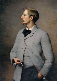 Pearce Charles Sprague Portrait Of Paul Wayland Bartlett Ca. 1890