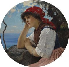 Pearce Charles Sprague The Red Kerchief