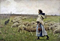 Pearce Charles Sprague The Return Of The Herd