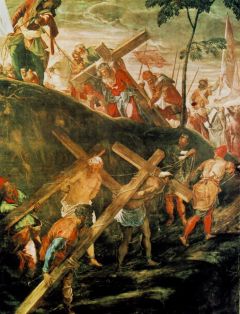 Tintoret La Montée Au Calvaire