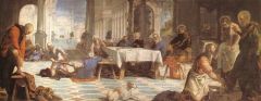 Tintoret Le Christ Lavant Les Pieds De Ses Disciples