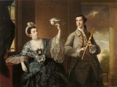 Wright Of Derby Joseph Mr And Mrs William Chase. Ca. 1762-63